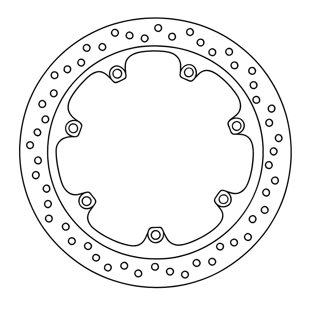 Disque de Frein Avant - d'Origine